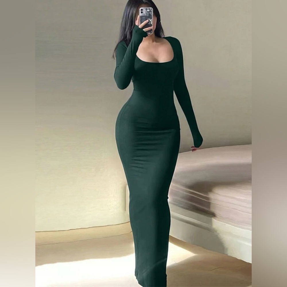 Green Bodycon Dress